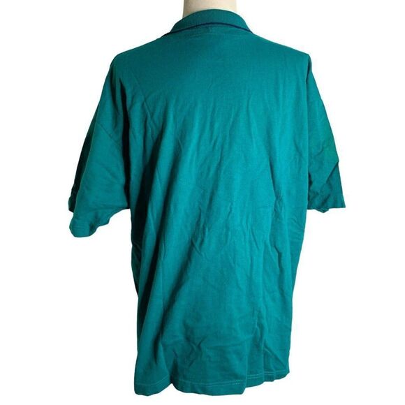 Vintage Northern Reflections Golf T Shirt XL Green Collared Short Sleeve Graphic - Picture 4 of 7